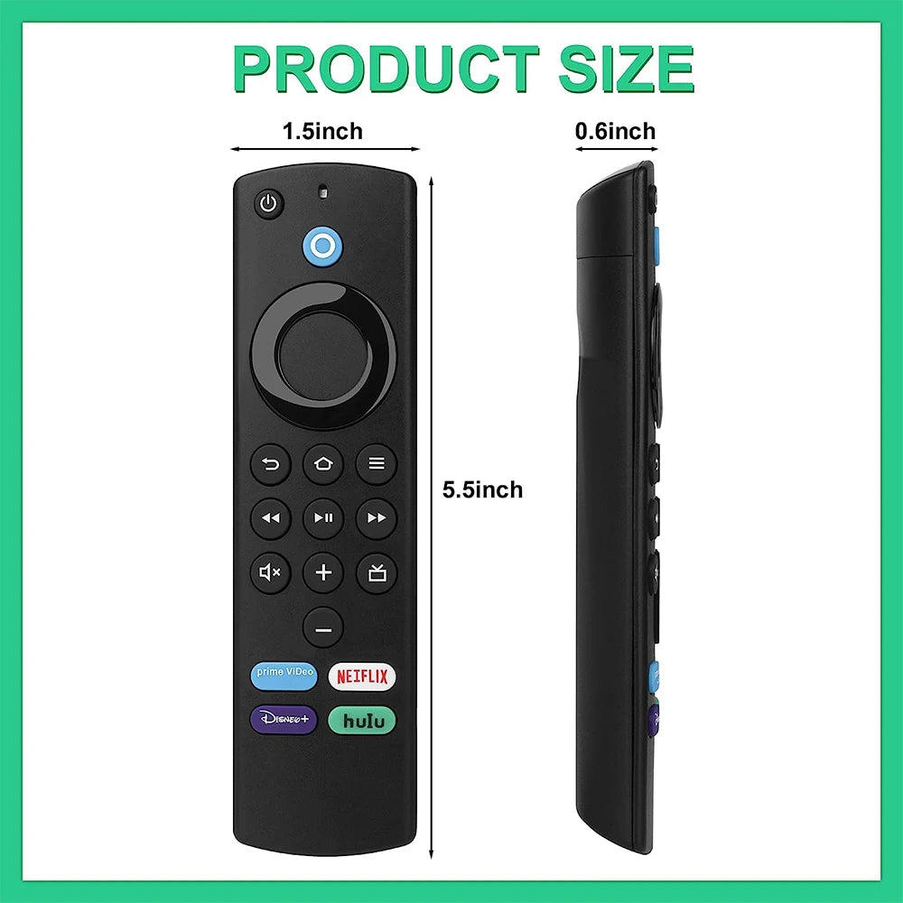 Replacement Voice Remote Control for Amazon Fire TV Stick 2e Gen/3rd Gen/4K Max