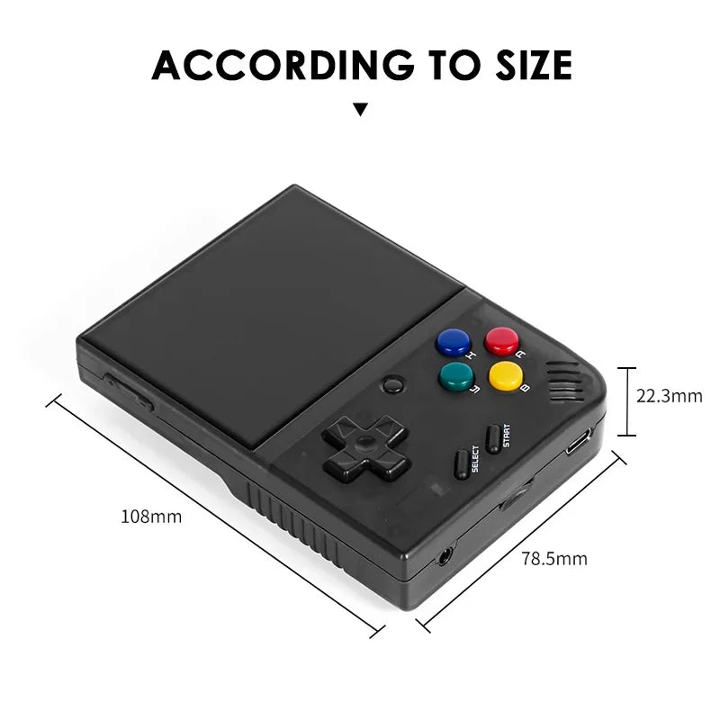 Mini+ - Retro Handheld Video Game Console Open Source Linux System 64GB