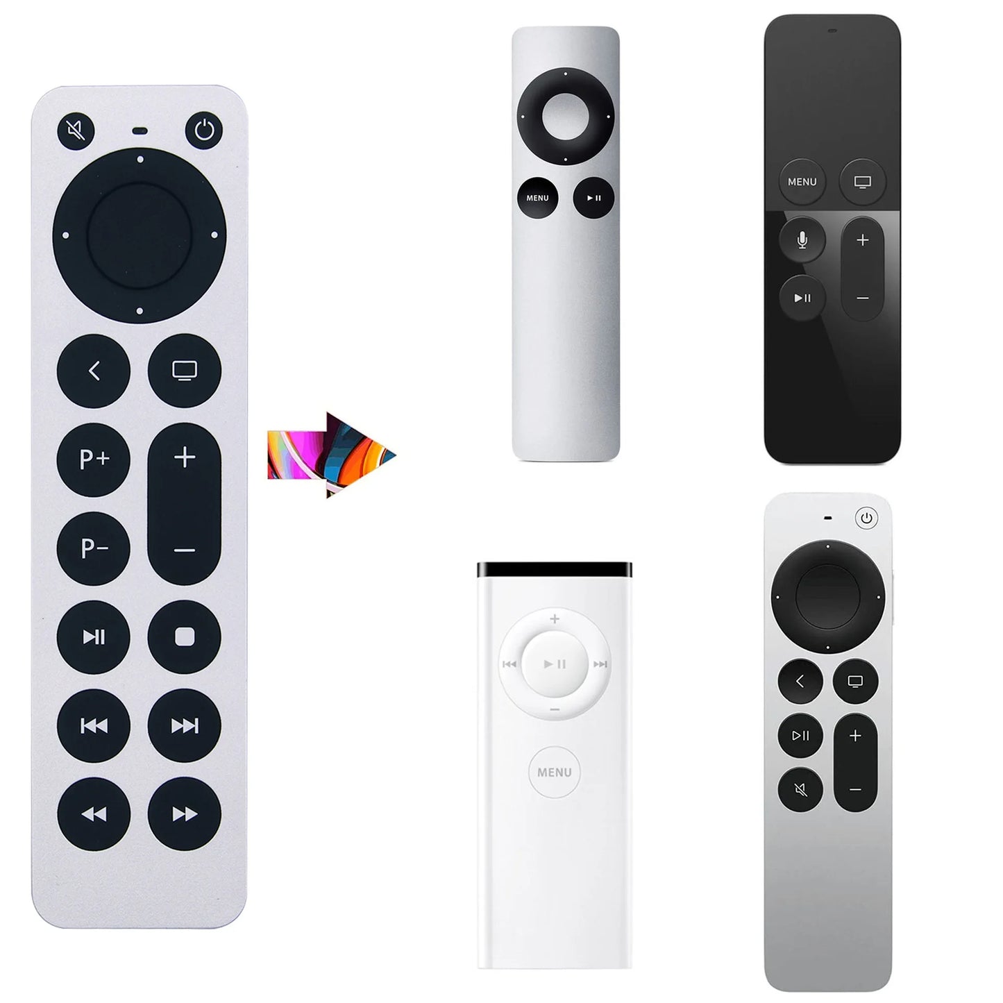 Replacement Remote Control for Apple TV 4K/Gen 1/2/3/4/ and HD Series