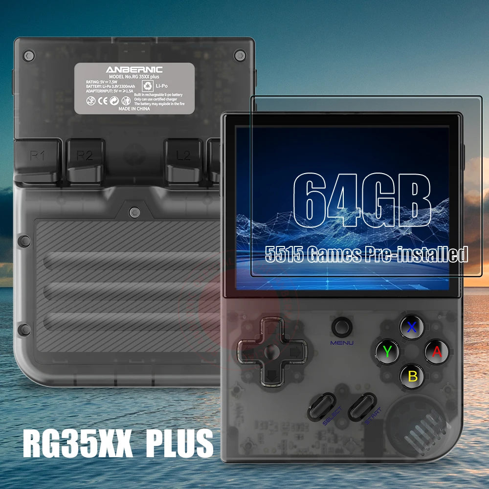 G35XX+ - Retro Handheld Video Game Console Open Source Linux System 64GB